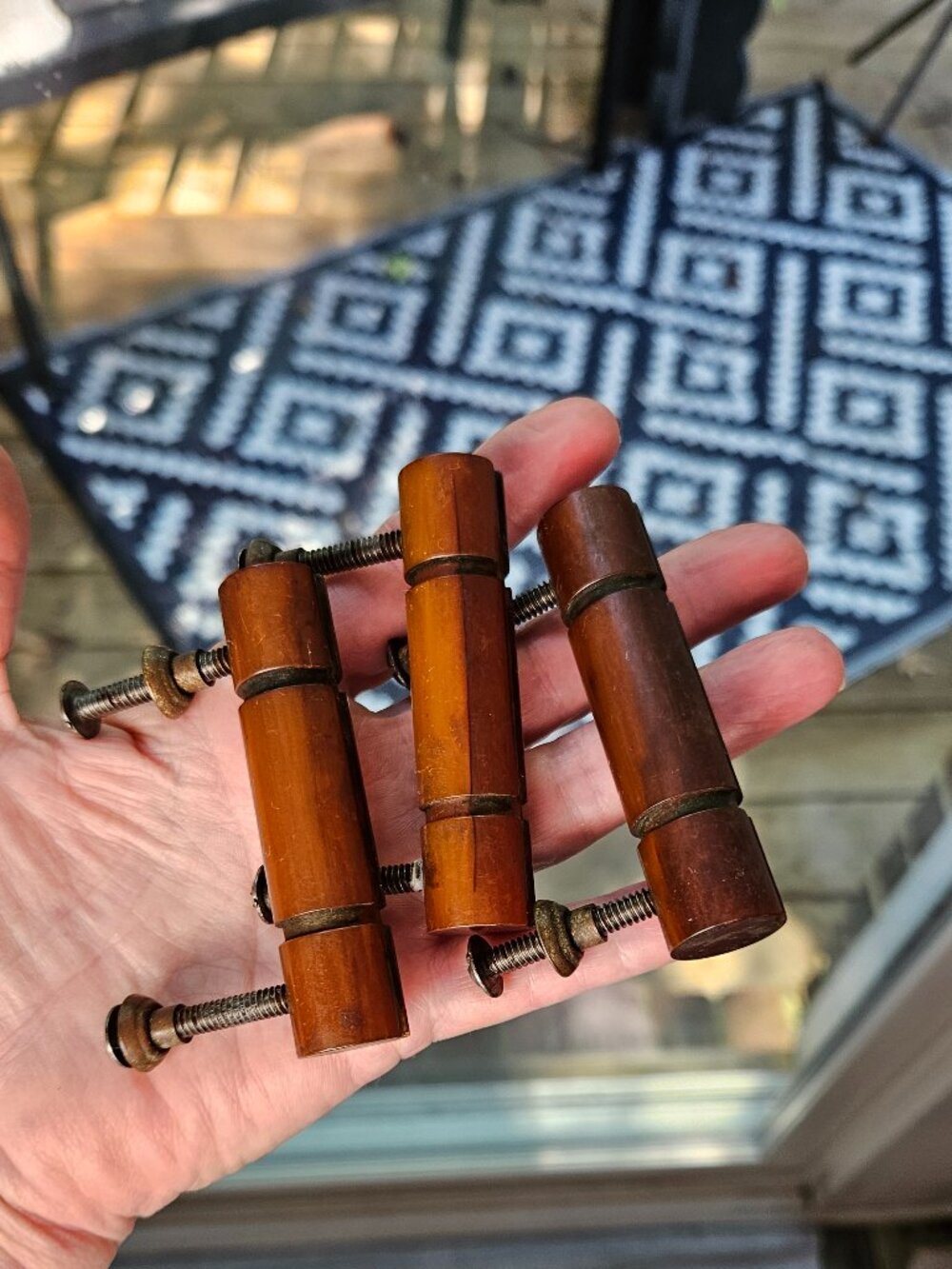 Bakelite 40's 50's Art Deco Cabinet Drawer Pulls Replacement